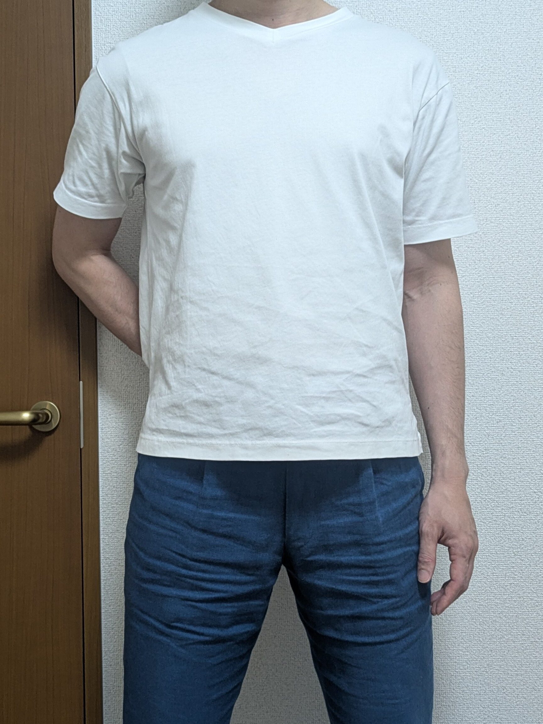 ベージュのアンダーを着た場合